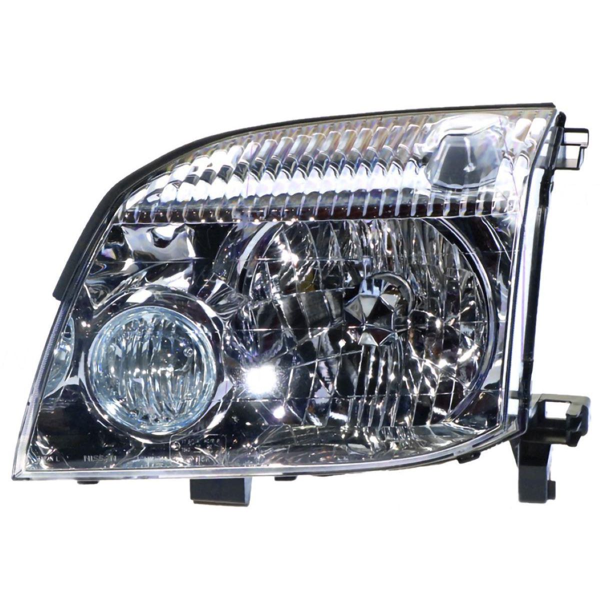 APG All Crash Halogen Electric Adjust Head Lamp Passenger Side OEM Suits Nissan X-Trail T30 2001 to 2007 NXT-21030LHG
