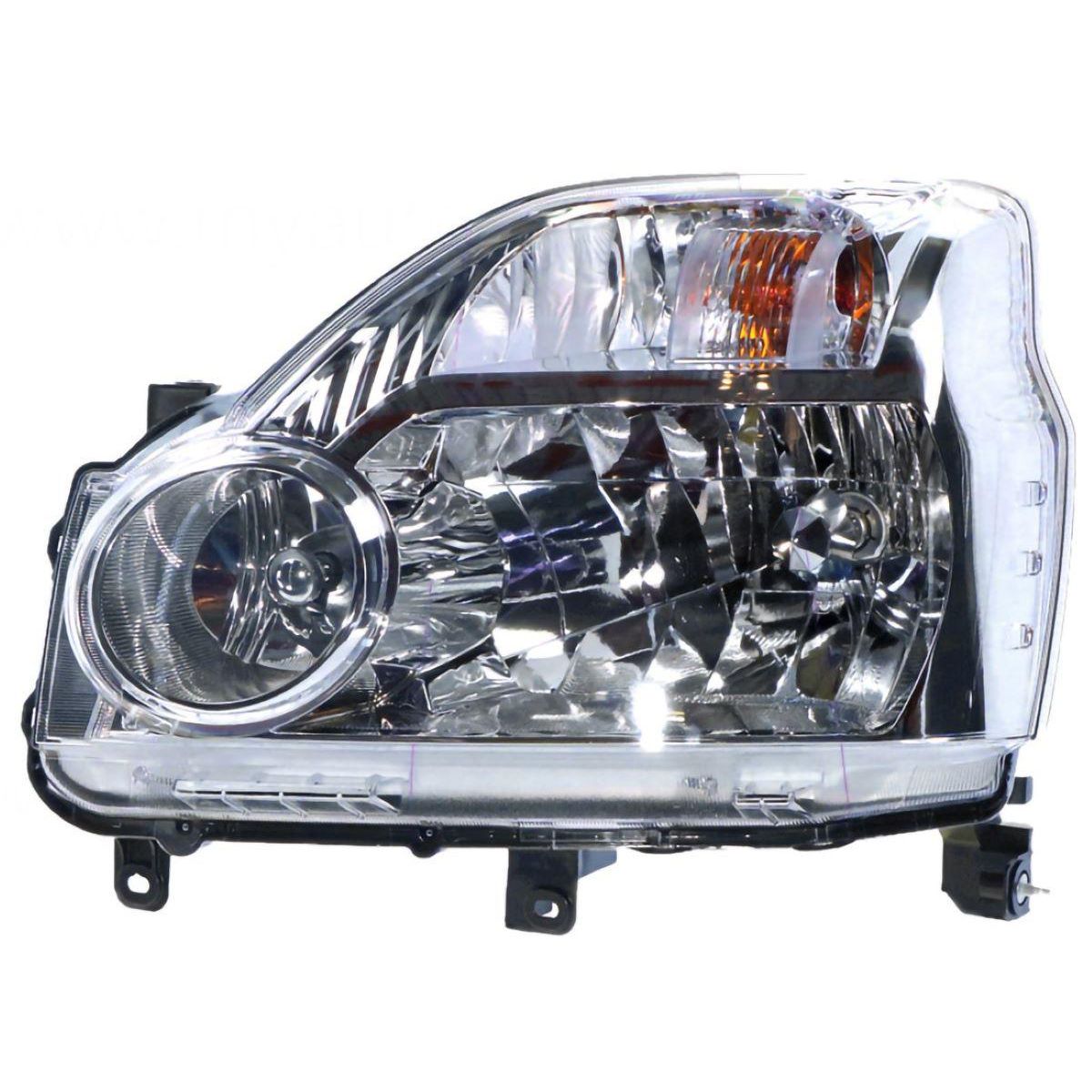 APG All Crash Halogen Manual Adjust Head Lamp Passenger Side OEM Suits Nissan X-Trail T31 2007 to 2014 NXU-21030LHG