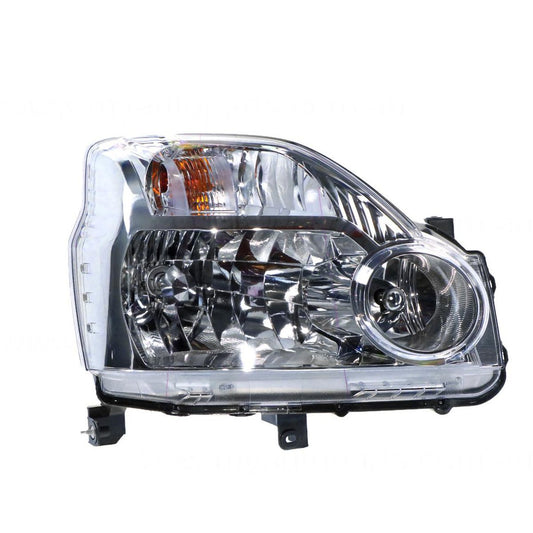 APG All Crash Halogen Manual Adjust Head Lamp Drivers Side OEM Suits Nissan X-Trail T31 2007 to 2014 NXU-21030RHG
