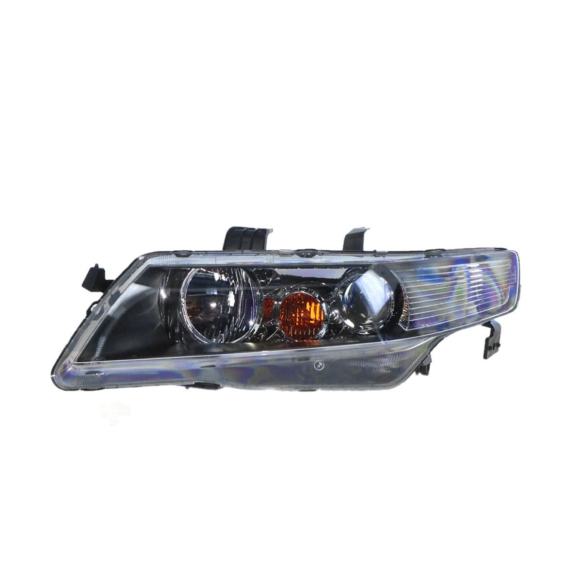 APG All Crash Bi-Xenon Electric Adjust Without Adaptive Cornering Head Lamp Passenger Side OEM Suits Honda Accord Euro Luxury CL 2003 to 2005 OAI-21031LHG