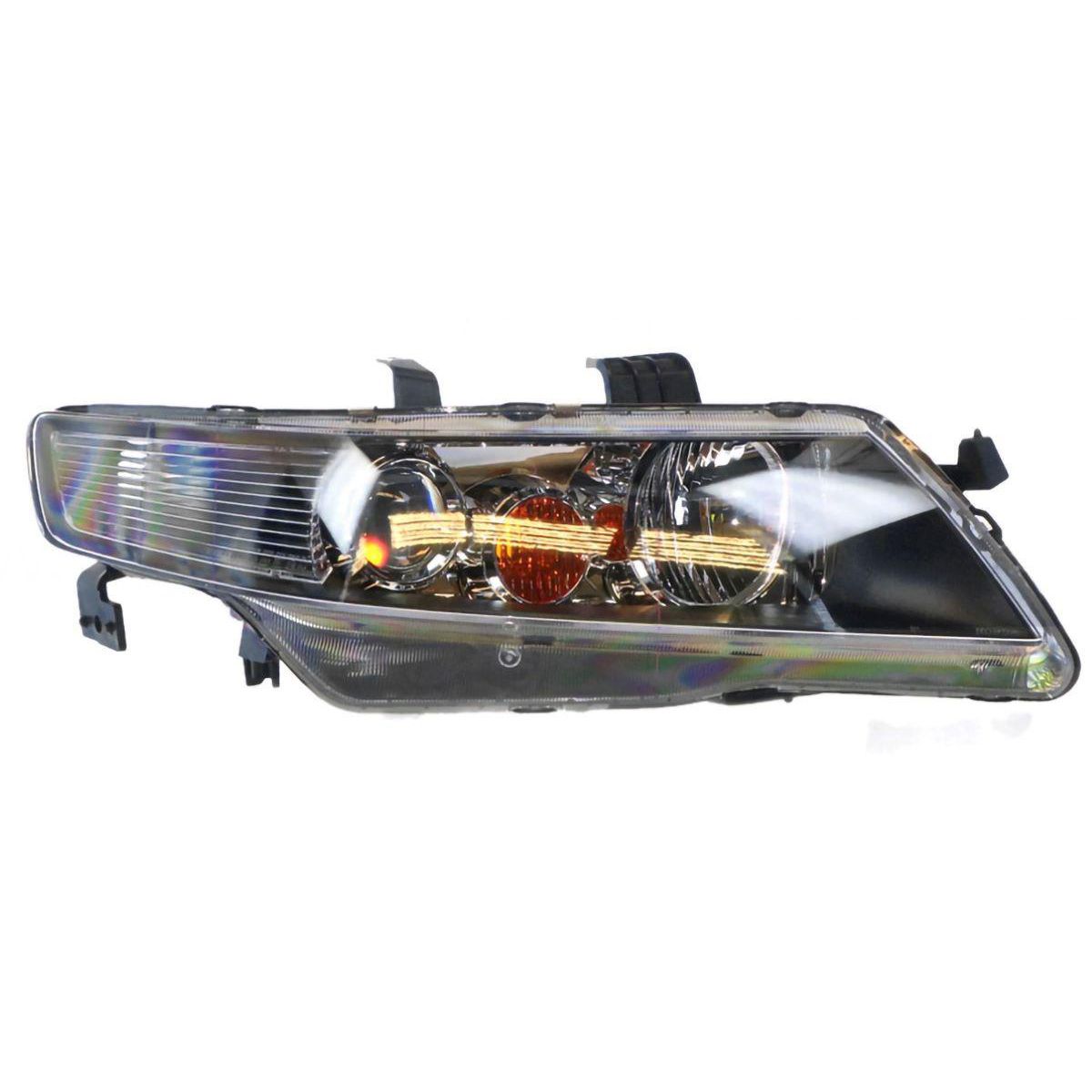 APG All Crash Bi-Xenon Electric Adjust Without Adaptive Cornering Head Lamp Drivers Side OEM Suits Honda Accord Euro Luxury CL 2003 to 2005 OAI-21031RHG