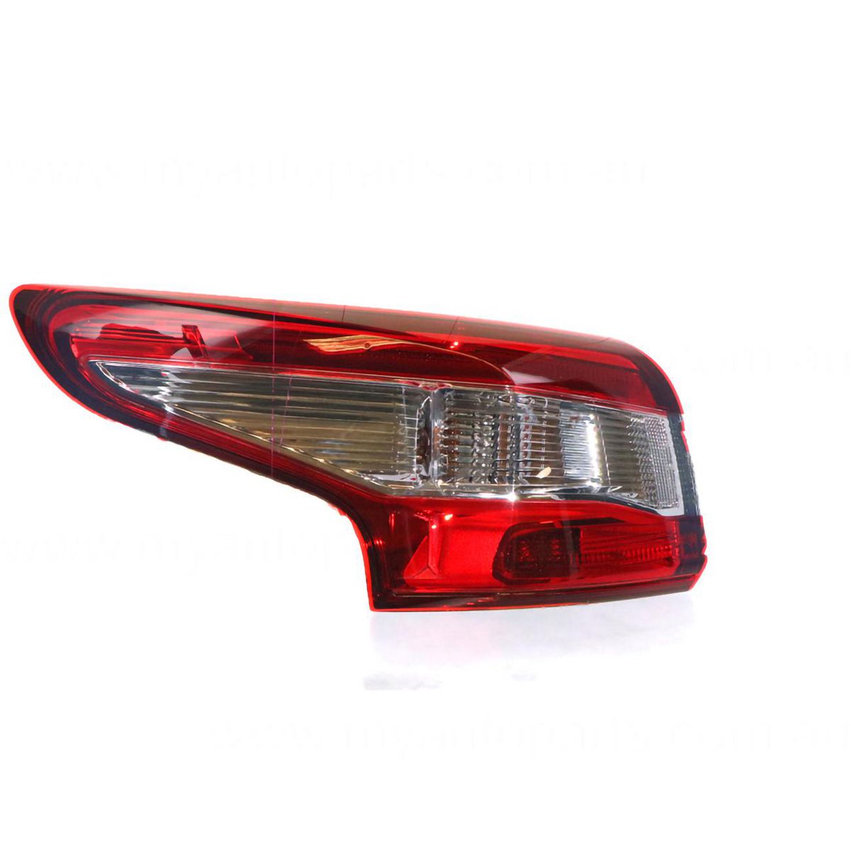 APG All Crash Black Red/Clear Tail Lamp Passenger Side OEM Suits Nissan Qashqai J11 2014 to 2018 NDC-21040LHG