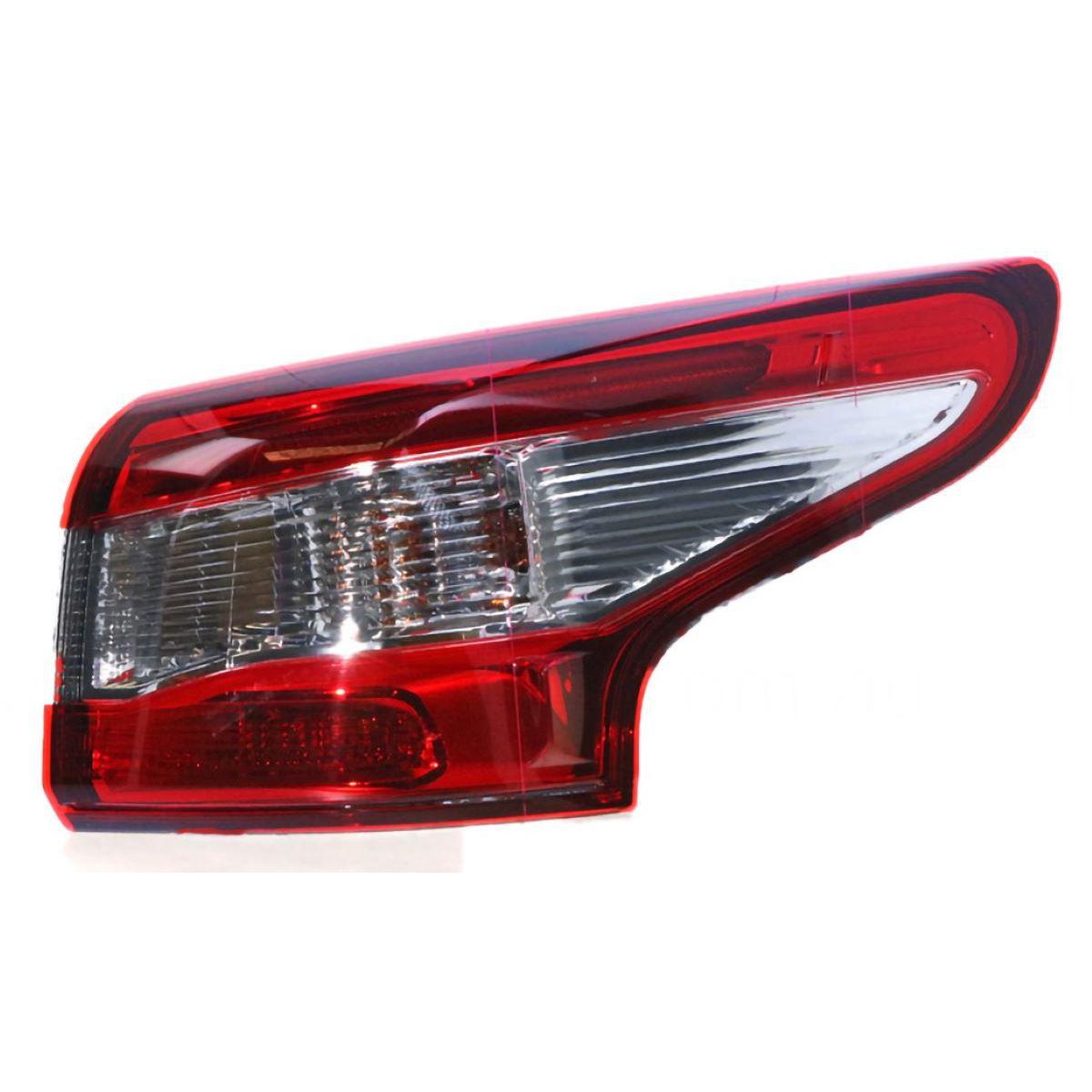 APG All Crash Black Red/Clear Tail Lamp Drivers Side OEM Suits Nissan Qashqai J11 2014 to 2018 NDC-21040RHG