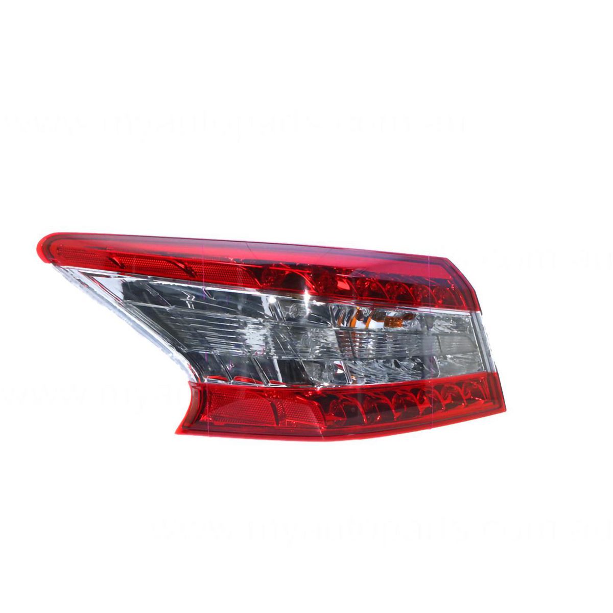 APG All Crash LED Tail Lamp Passenger Side OEM Suits Nissan Pulsar B17 2012 to 2017 NPJ-21040LHG