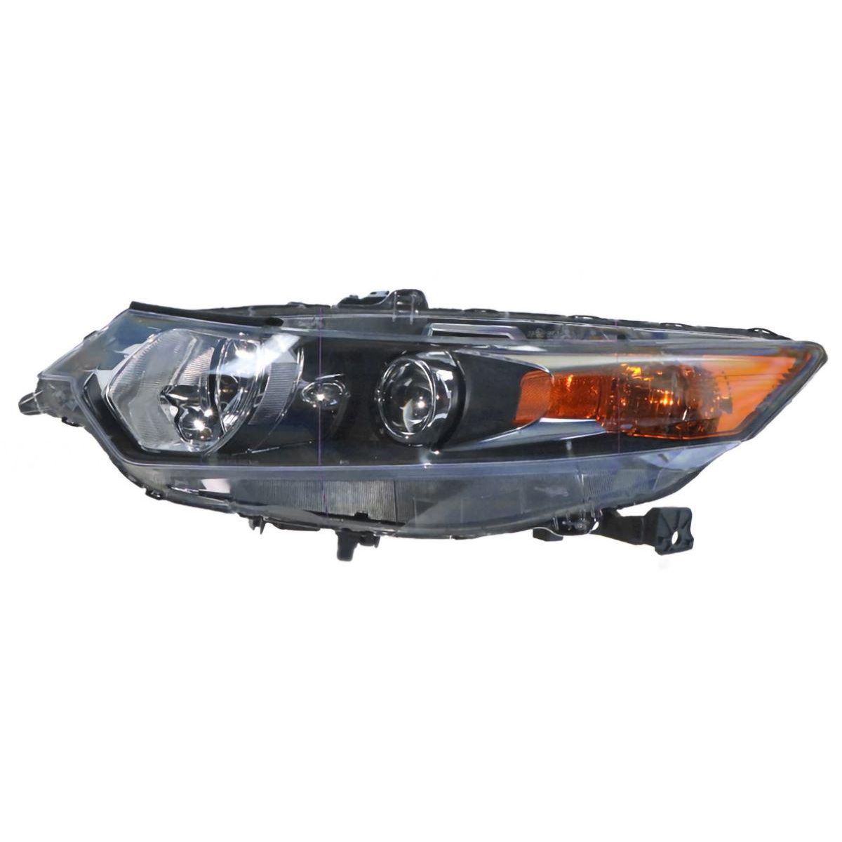 APG All Crash Head Lamp Passenger Side Certified Suits Honda Accord Euro CU 6/2008 to 11/2010 OAK-21030LHQ