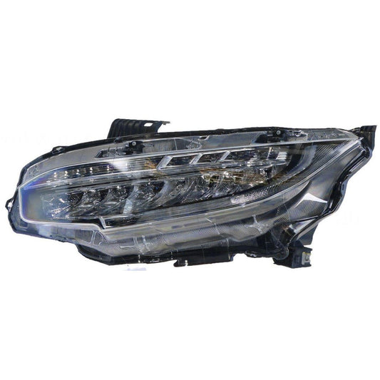 APG All Crash LED Head Lamp Passenger Side OEM suits Honda Civic VTi-LX/RS 2016 On OAM-21031LHG