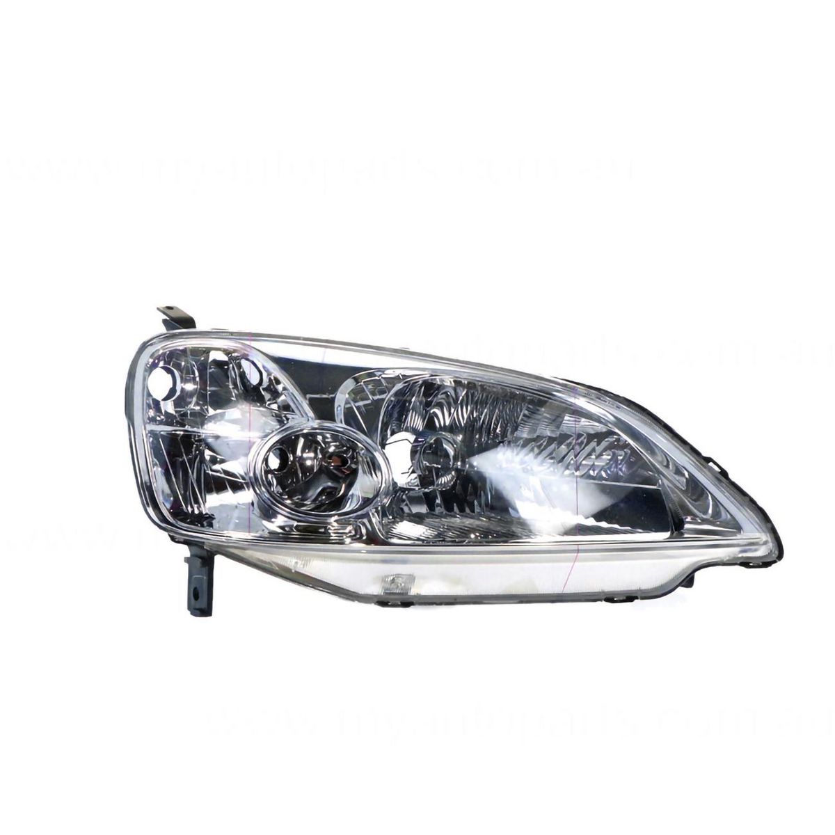 APG All Crash Head Lamp Drivers Side OEM Suits Honda Civic ES 2003 to 2004 OCM-21032RHG