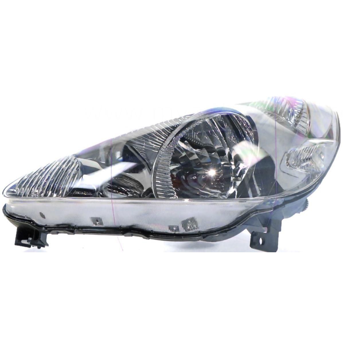 APG All Crash Chrome Head Lamp Passenger Side OEM Suits Honda Jazz VTi/VTi-S GD 2002 to 2004 OJA-21031LHG