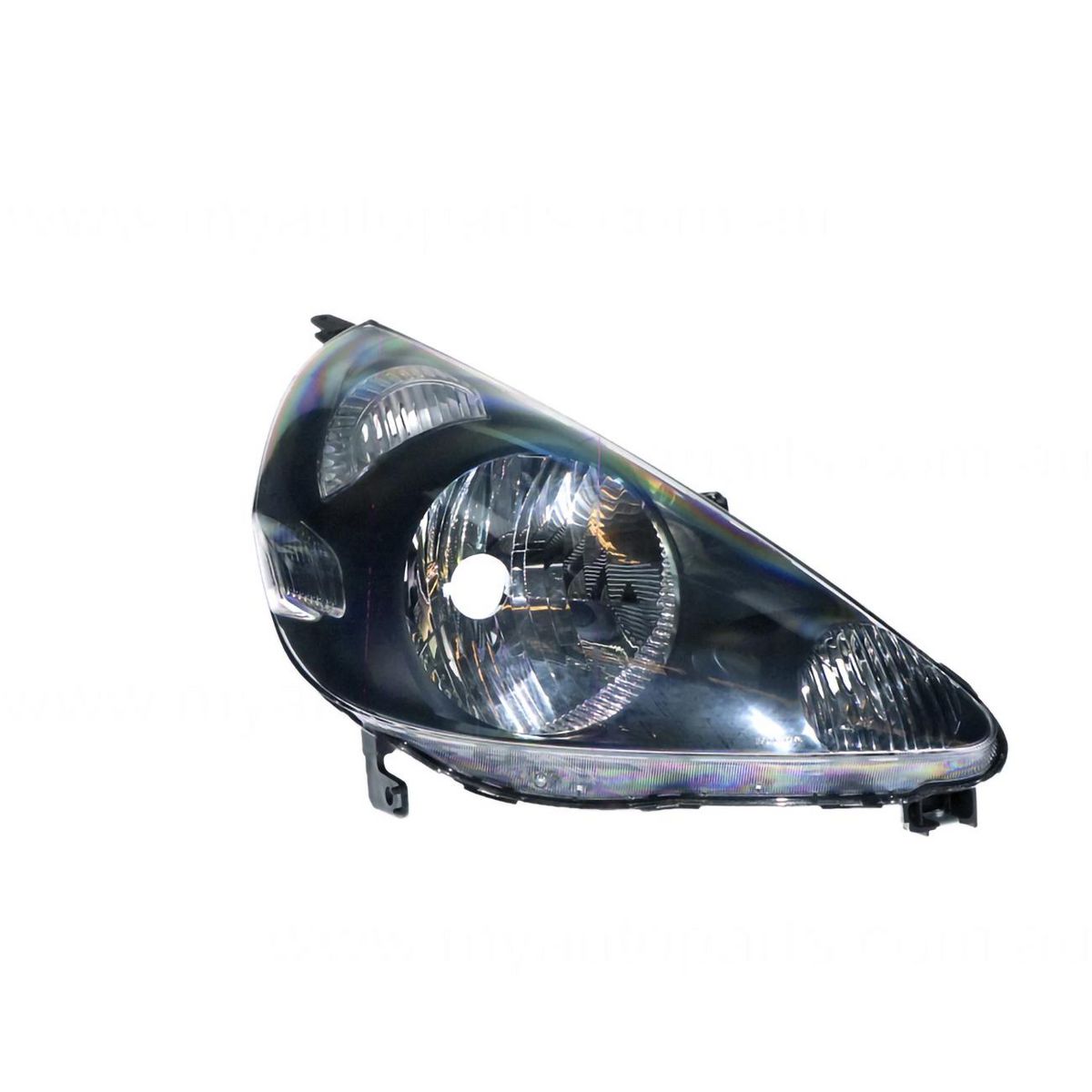 APG All Crash Chrome Head Lamp Drivers Side OEM Suits Honda Jazz VTi/VTi-S GD 2004 to 2008 OJA-21033RHG