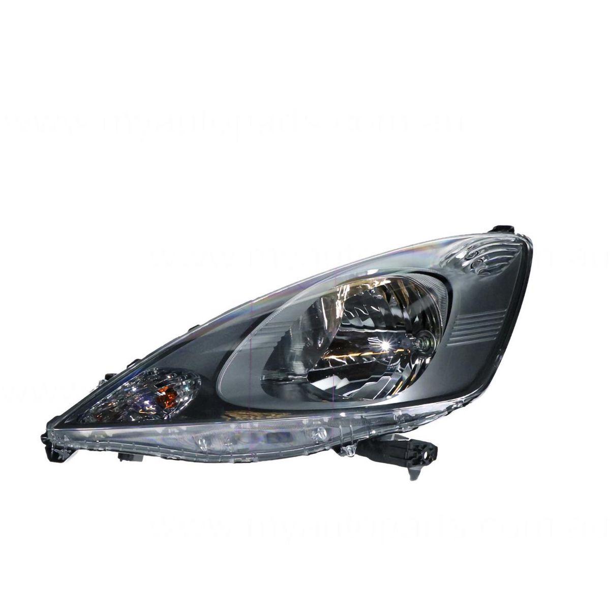 APG All Crash Halogen Manual Adjust Head Lamp Passenger Side OEM Suits Honda Jazz GE 2008 to 2011 OJB-21030LHG