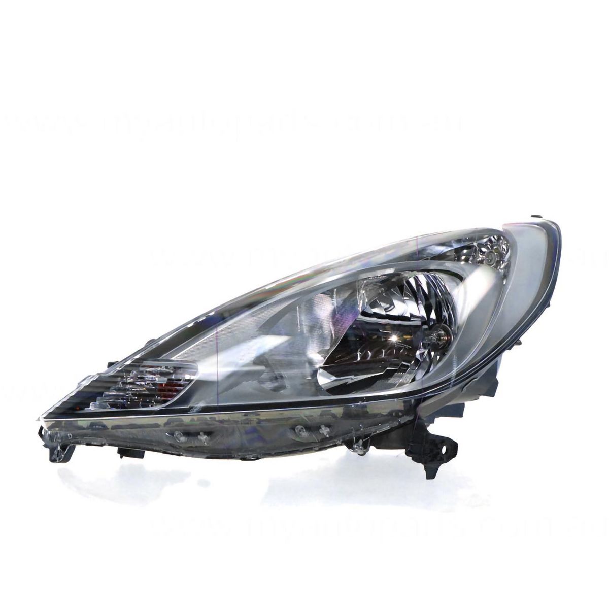 APG All Crash Halogen Manual Adjust Head Lamp Passenger Side OEM Suits Honda Jazz GE 2008 to 2014 OJB-21033LHG
