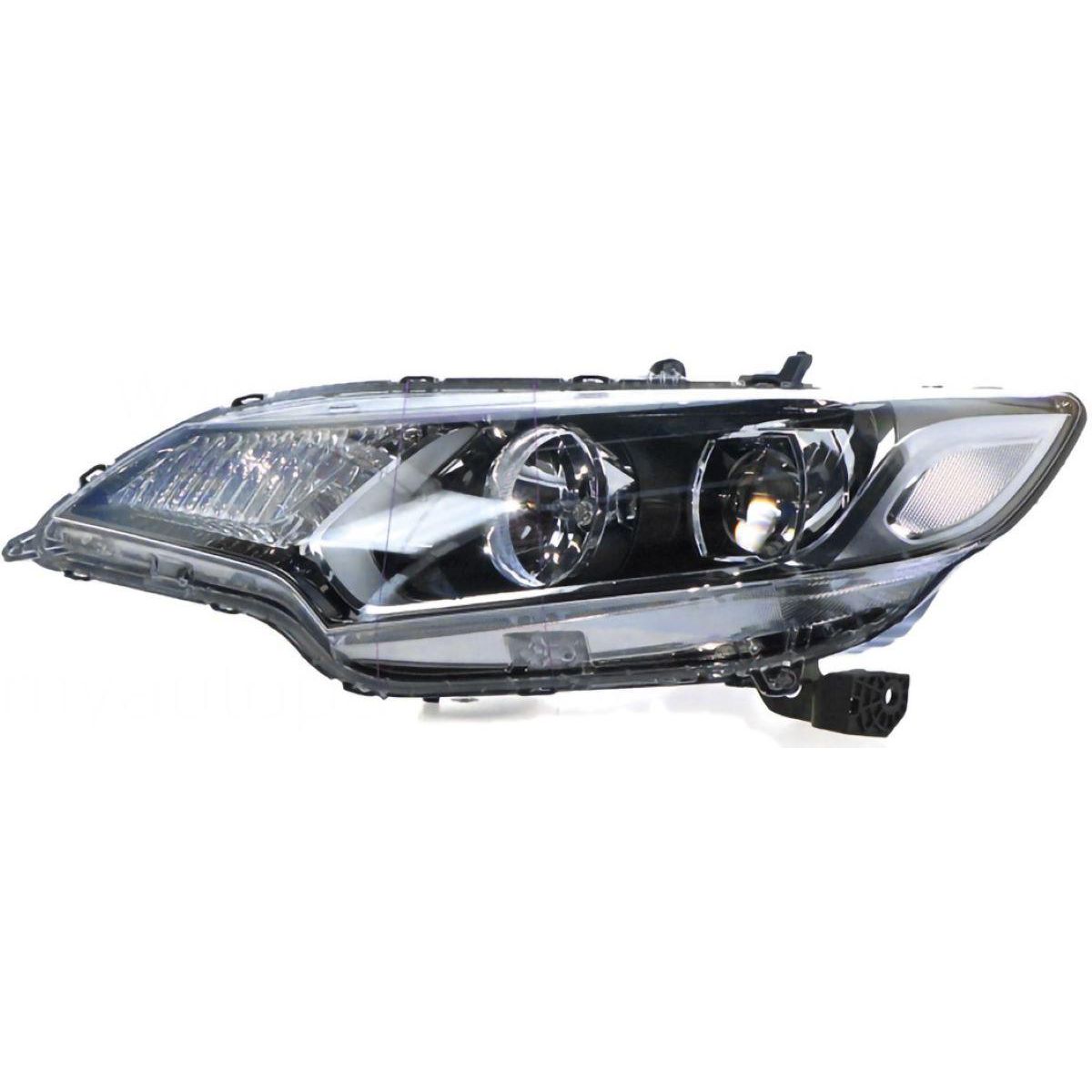 APG All Crash Halogen/LED Head Lamp Passenger Side OEM Suits Honda Jazz GF 2014 to 2017 OJC-21030LHG