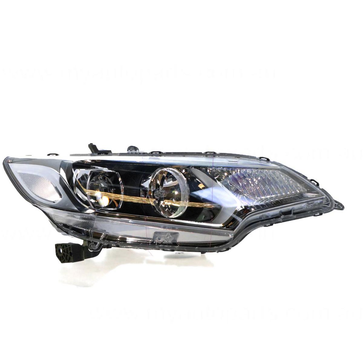 APG All Crash Halogen/LED Head Lamp Drivers Side OEM Suits Honda Jazz GF 2014 to 2017 OJC-21030RHG