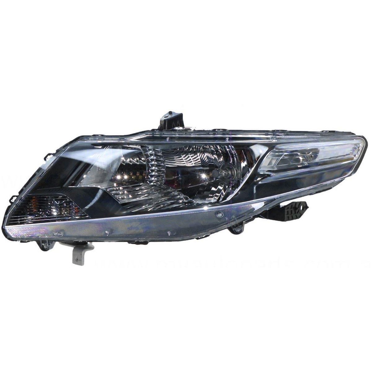 APG All Crash Halogen Manual Adjust Head Lamp Passenger Side OEM Suits Honda City GM 2009 to 2013 OZB-21030LHG