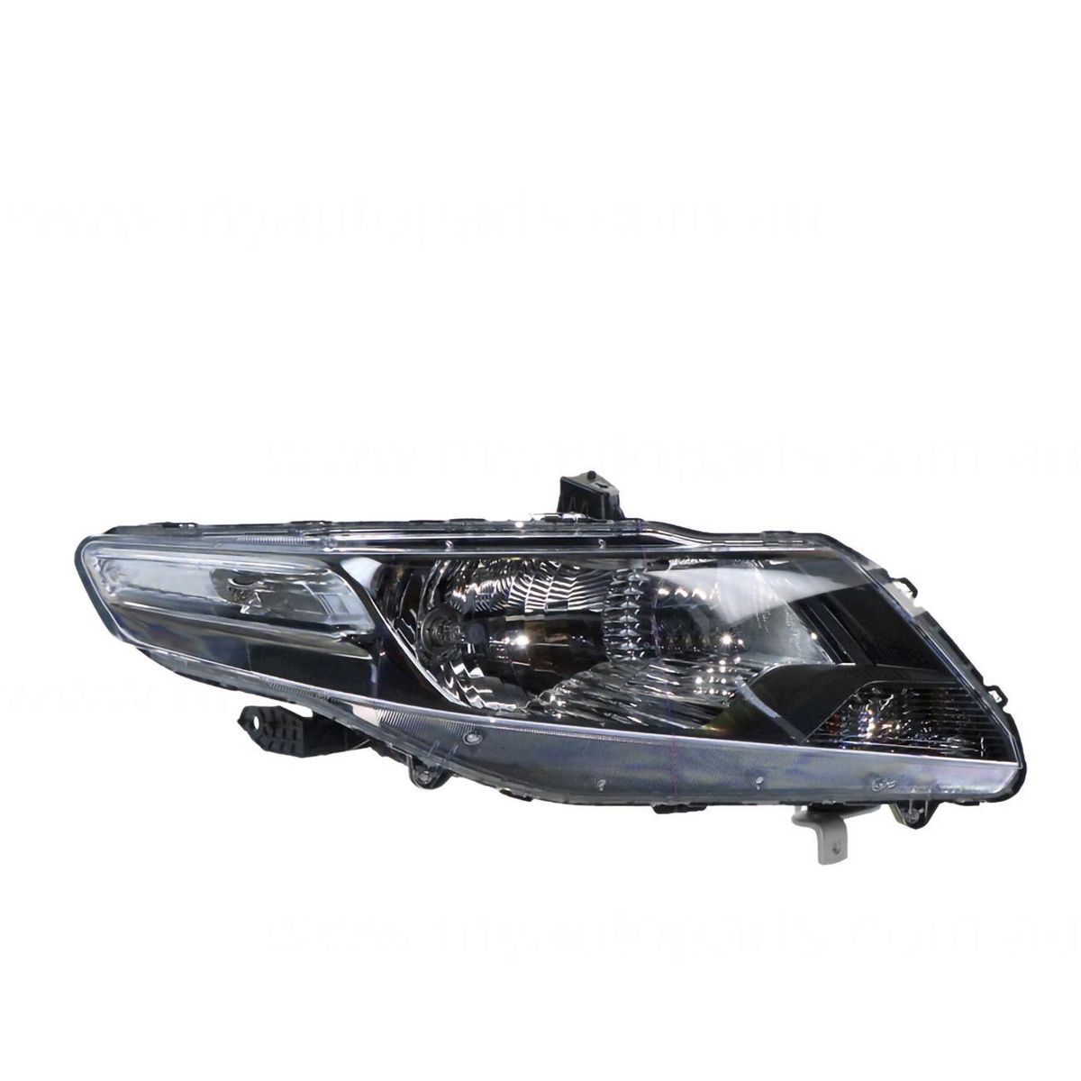 APG All Crash Halogen Manual Adjust Head Lamp Drivers Side OEM Suits Honda City GM 2009 to 2013 OZB-21030RHG