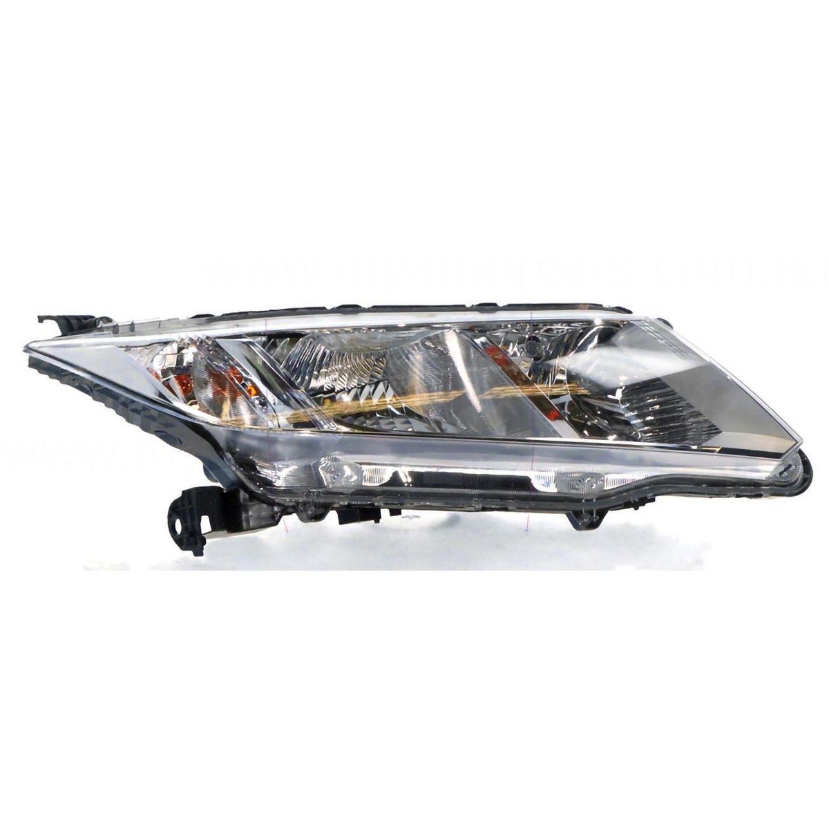 APG All Crash Halogen Manual Adjust Head Lamp Drivers Side OEM Suits Honda City GM 2014 to 2017 OZC-21030RHG