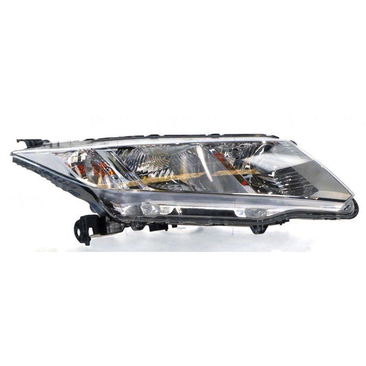 APG All Crash Halogen Manual Adjust Head Lamp Drivers Side OEM Suits Honda City GM 2014 to 2017 OZC-21030RHG