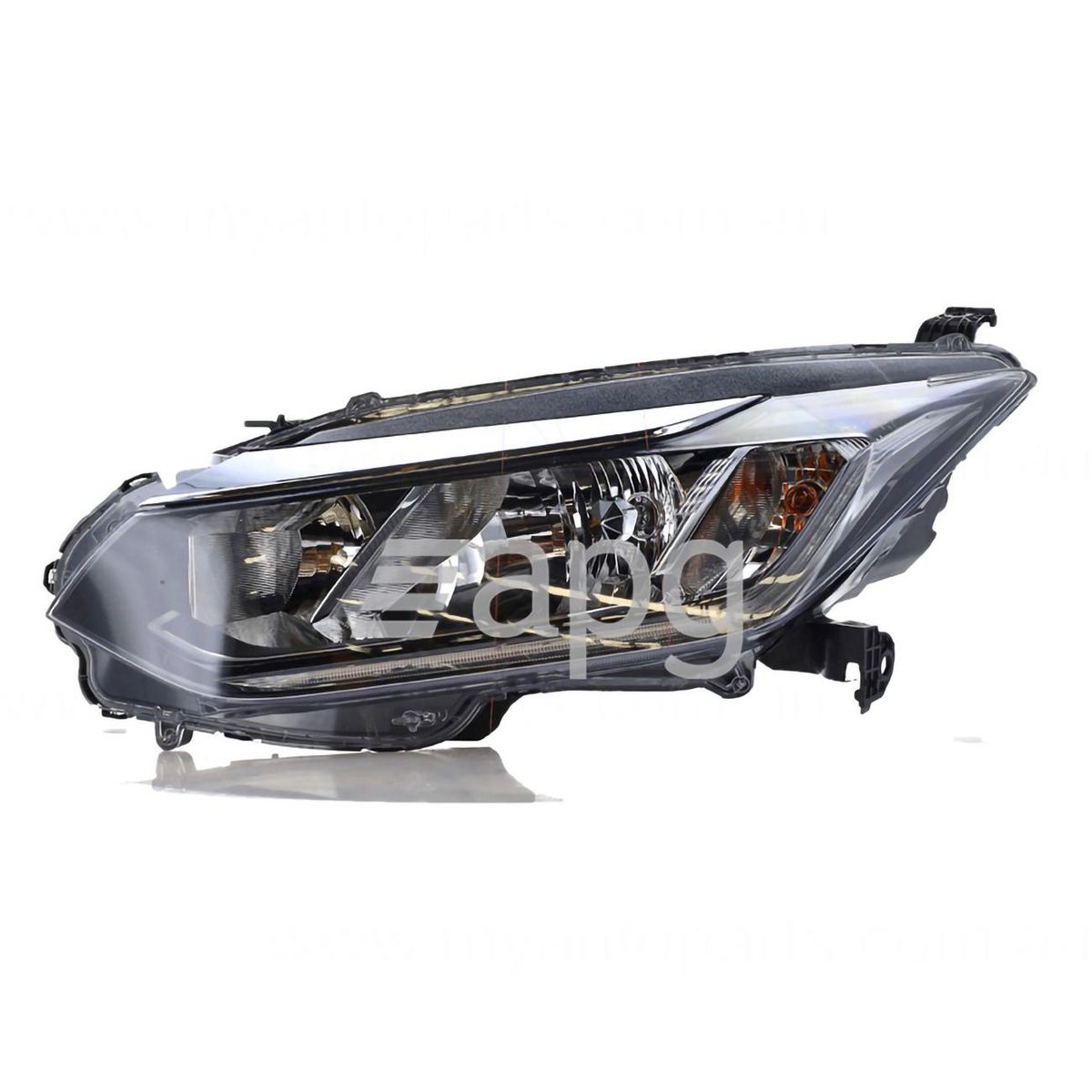 APG All Crash Head Lamp Passenger Side OEM Suits Honda City GM 2017 to 2021 OZC-21031LHG