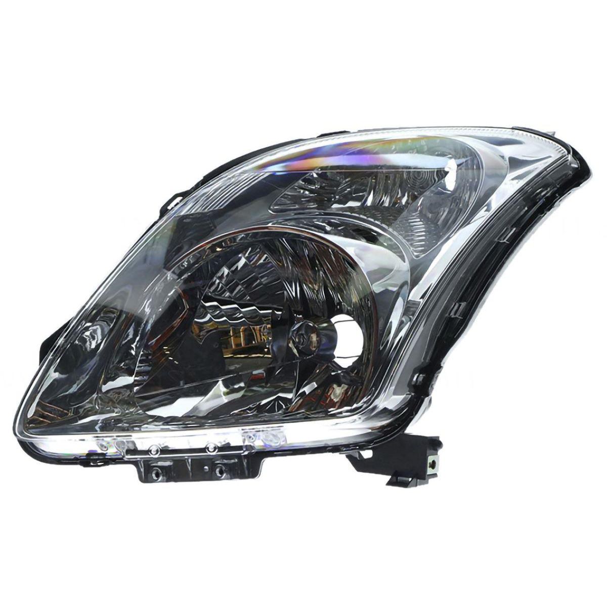 APG All Crash Halogen Head Lamp Passenger Side OEM Suits Suzuki Swift RS415 2005 to 2010 SJD-21030LHG