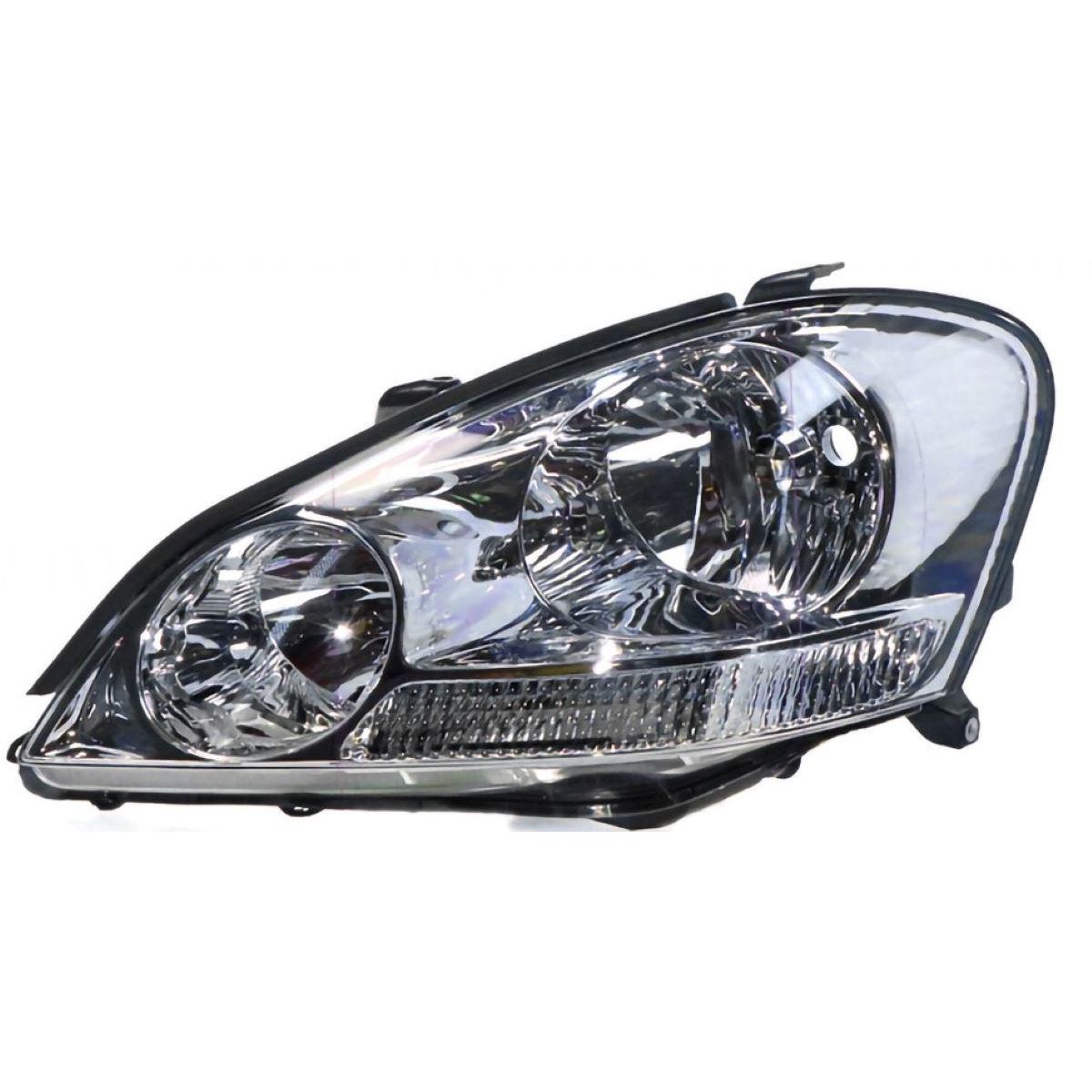 APG All Crash Halogen Manual Adjust Head Lamp Passenger Side OEM Suits Toyota Avensis Verso ACM20R 2001 to 2003 TAV-21030LHG