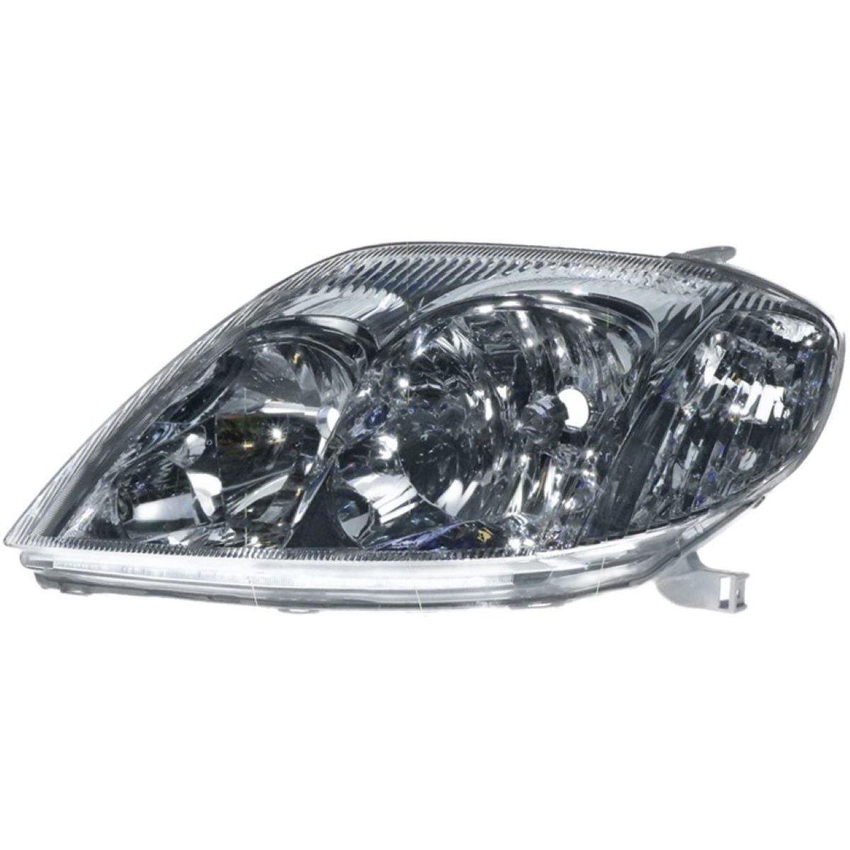 APG All Crash Halogen Head Lamp Passenger Side OEM Suits Toyota Corolla ZZE122R 2001 to 2007 TCO-21030LHG