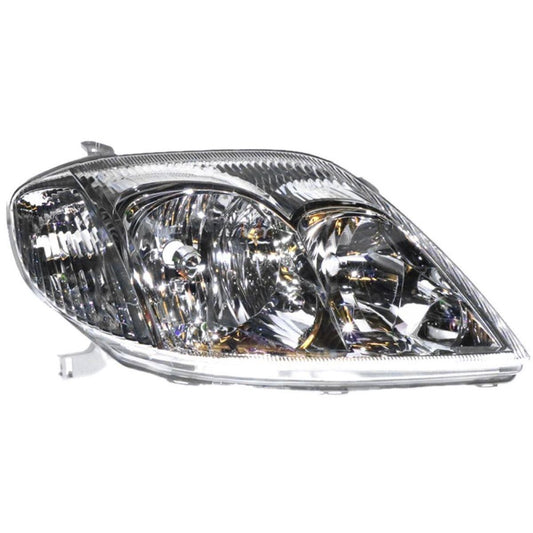 APG All Crash Halogen Head Lamp Drivers Side OEM Suits Toyota Corolla ZZE122R 2001 to 2007 TCO-21030RHG