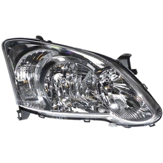 APG All Crash Halogen Head Lamp Drivers Side OEM Suits Toyota Corolla ZZE122R 2004 to 2007 TCO-21031RHG