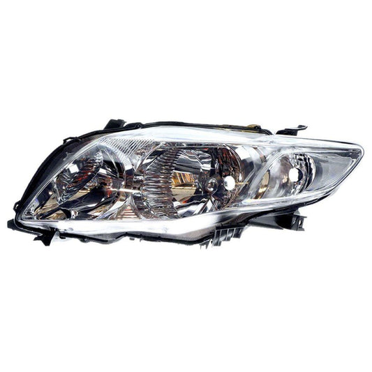 APG All Crash Halogen Head Lamp Passenger Side OEM Suits Toyota Corolla ZRE152R 2007 to 2010 TCP-21030LHG