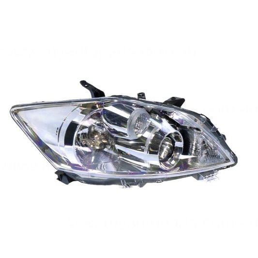 APG All Crash Halogen Head Lamp Drivers Side Certified Suits Toyota Corolla ZRE152R 2009 to 2012 TCP-21034RHQ