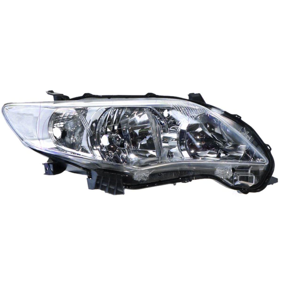 APG All Crash Halogen Electric Adjust Head Lamp Drivers Side OEM Suits Toyota Corolla ZRE152R 2010 to 2013 TCP-21036RHG