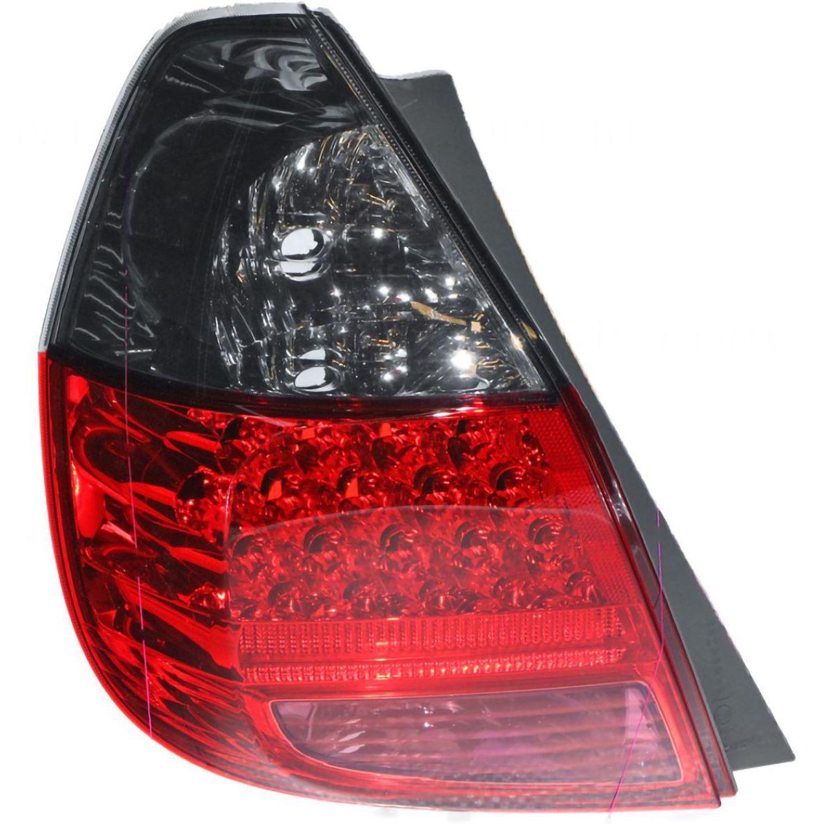 APG All Crash Tinted Tail Lamp Passenger Side OEM Suits Honda Jazz GD 2006 to 2008 OJA-21045LHG