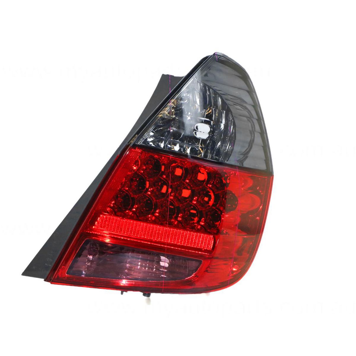 APG All Crash Tinted Tail Lamp Drivers Side OEM Suits Honda Jazz GD 2006 to 2008 OJA-21045RHG