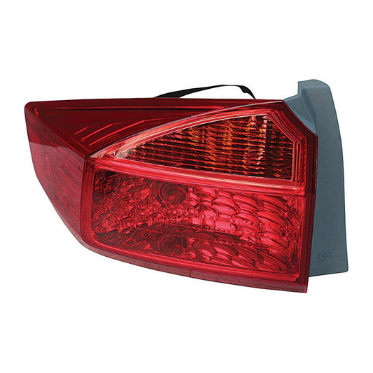 APG All Crash Tail Lamp Passenger Side Certified Suits Honda City GM 2014 to 2017 OZC-21040LHQ