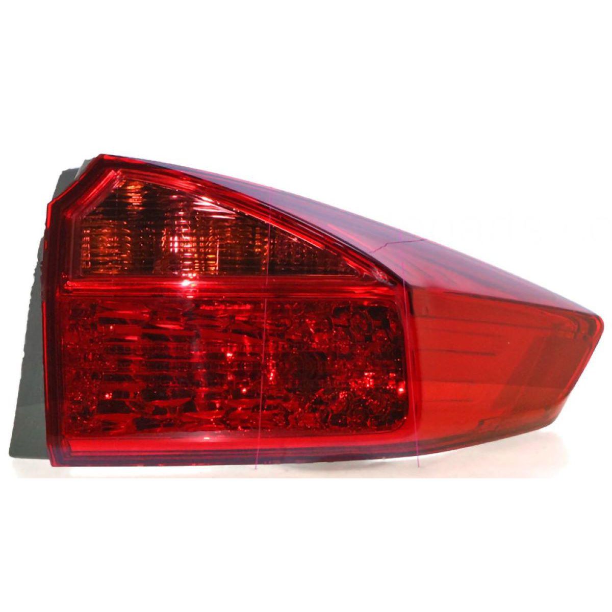 APG All Crash Tail Lamp Drivers Side Certified Suits Honda City GM 2014 to 2017 OZC-21040RHQ