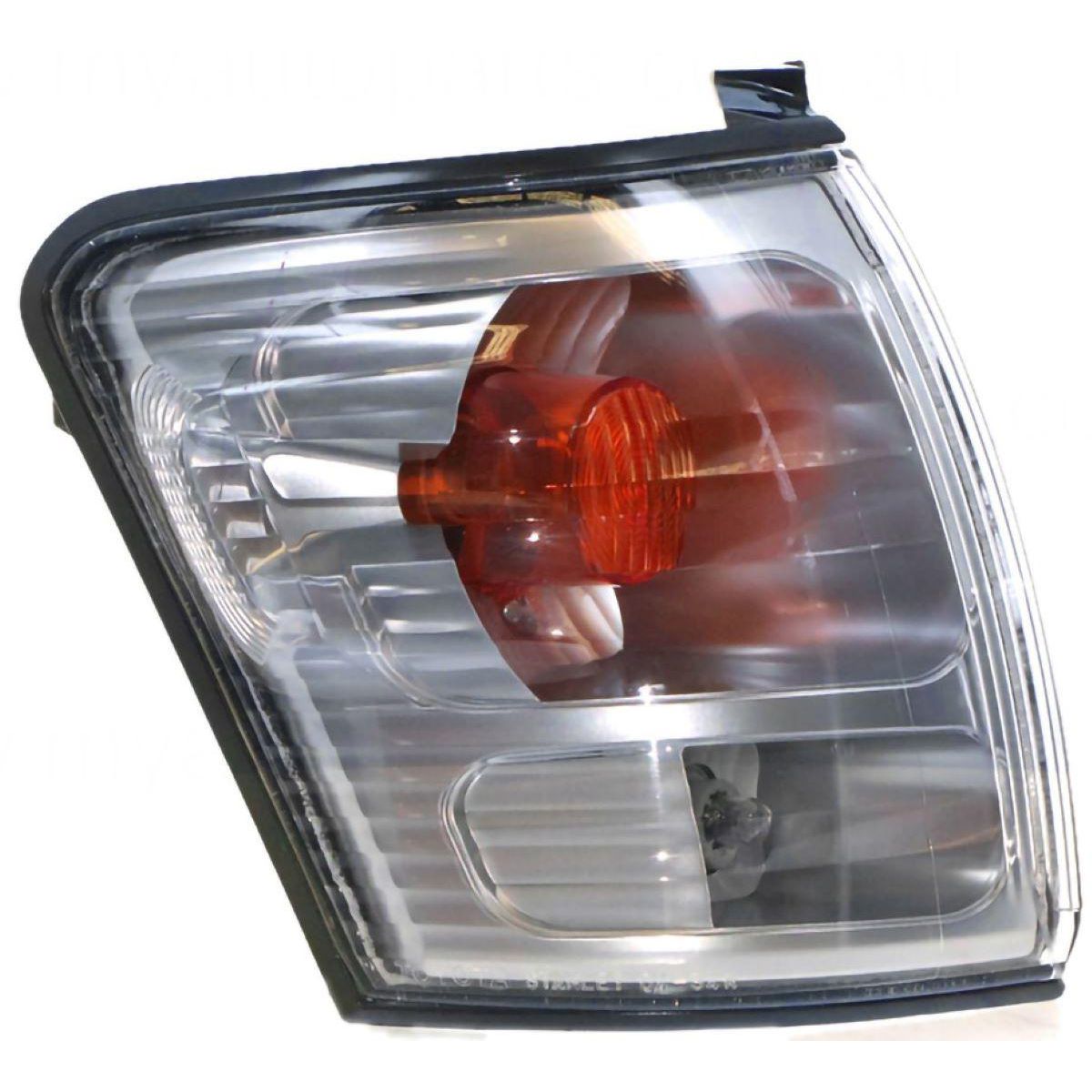 APG All Crash Chrome Front Park / Indicator Lamp Drivers Side OEM suits Toyota Hilux 140/150/170 Series 2001 to 2005 (Thailand Built) TIK-21012RHG