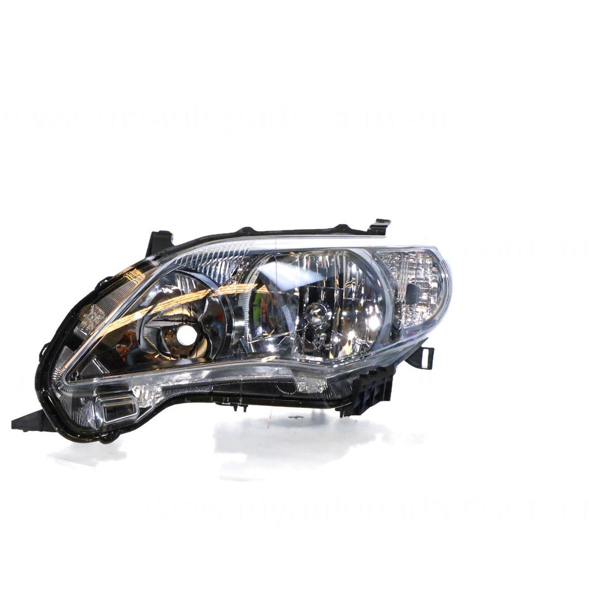 APG All Crash Halogen Head Lamp Passenger Side OEM Suits Toyota Corolla ZRE152R 2010 to 2013 TCP-21038LHG