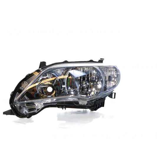 APG All Crash Halogen Head Lamp Passenger Side OEM Suits Toyota Corolla ZRE152R 2010 to 2013 TCP-21038LHG