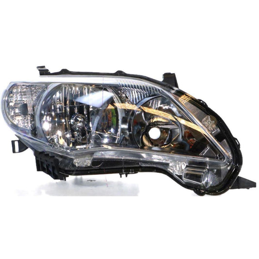 APG All Crash Halogen Head Lamp Drivers Side OEM Suits Toyota Corolla ZRE152R 2010 to 2013 TCP-21038RHG