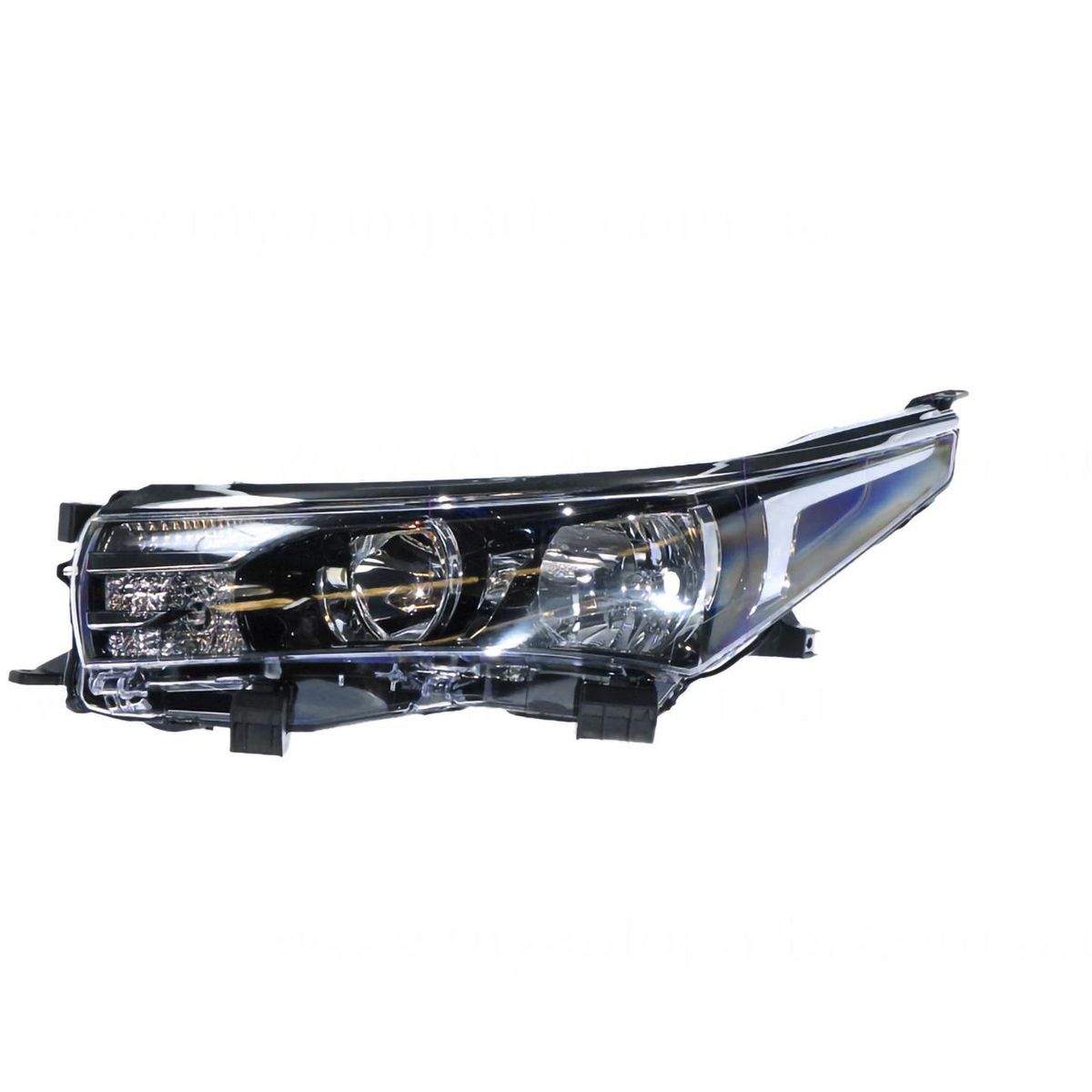APG All Crash Halogen Head Lamp Passenger Side Certified Suits Toyota Corolla ZRE172R 2013 to 2016 TCQ-21030LHQ