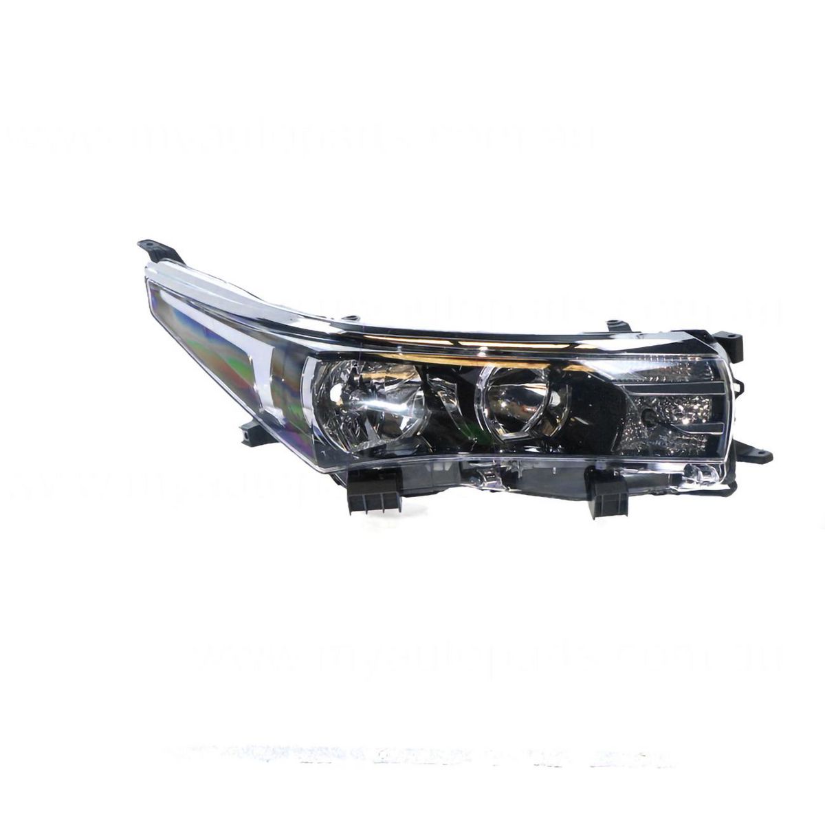 APG All Crash Halogen Head Lamp Drivers Side Certified Suits Toyota Corolla ZRE172R 2013 to 2016 TCQ-21030RHQ