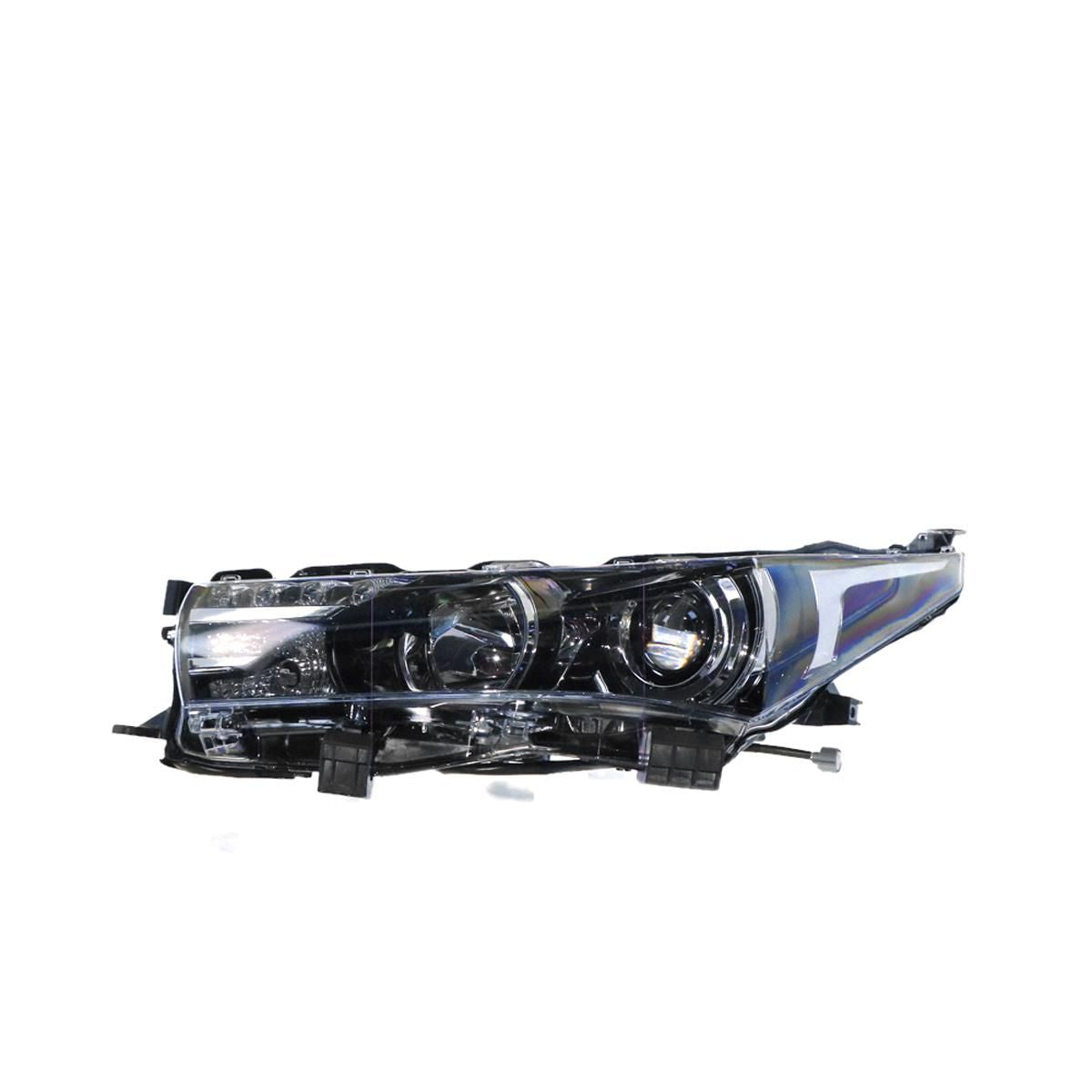 APG All Crash LED Head Lamp Passenger Side Certified Suits Toyota Corolla ZR ZRE172R Sedan 12/2013 to 11/2016 TCQ-21031LHQ