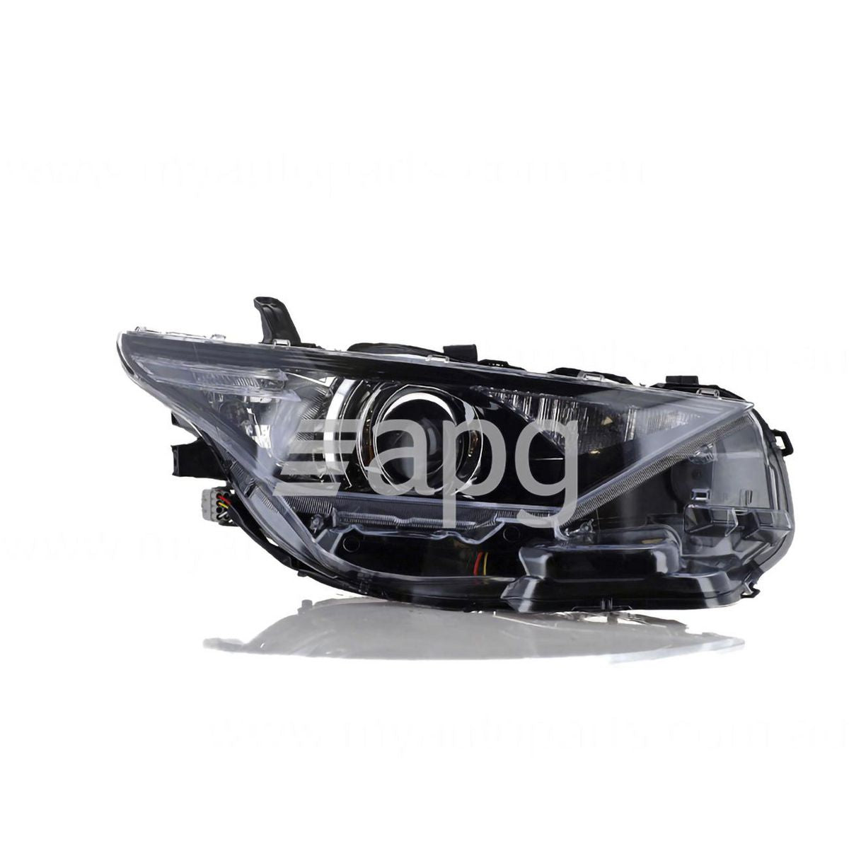 APG All Crash Head Lamp Drivers Side Certified Suits Toyota Corolla ZRE182R 2015 to 2018 TCR-21034RHQ