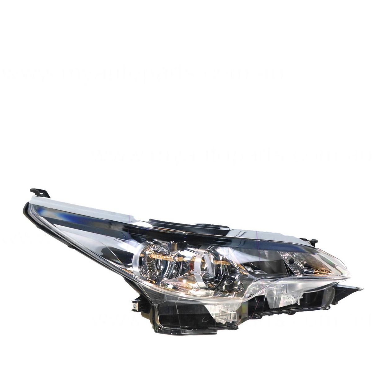 APG All Crash Halogen Head Lamp Drivers Side OEM Suits Toyota Fortuner GXL GUN156R 2015 to 2021 TFO-21031RHG