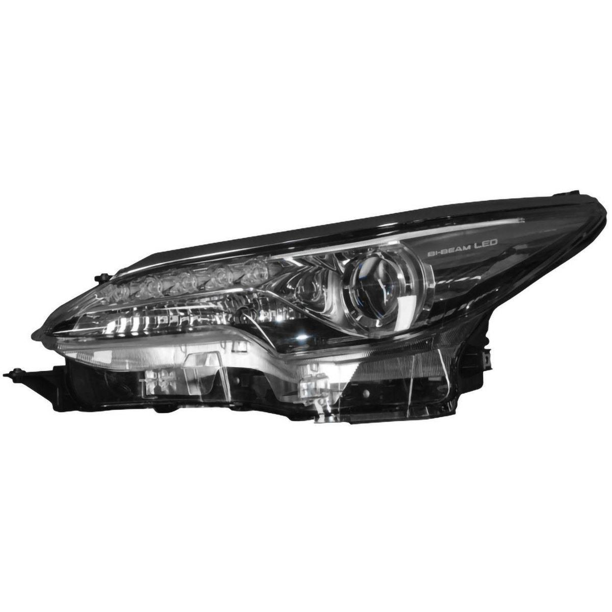APG All Crash LED Head Lamp Passenger Side Certified Suits Toyota Fortuner Crusade GUN156R 2015 to 2021 TFO-21032LHQ