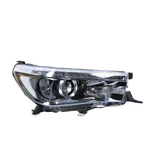 APG All Crash LED Head Lamp Drivers Side Certified suits Toyota Hilux 120 Series 7/2015 to 5/2020 TIO-21031RHQ