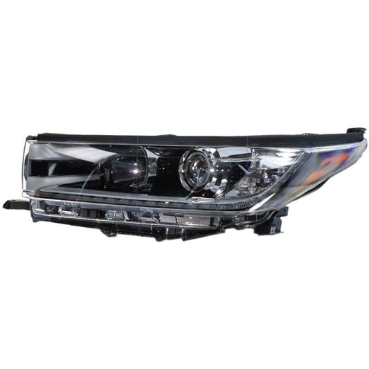 APG All Crash Halogen Head Lamp Passenger Side OEM Suits Toyota Kluger GX/GXL GSU50R/GSU55R 2016 On TKL-21032LHG
