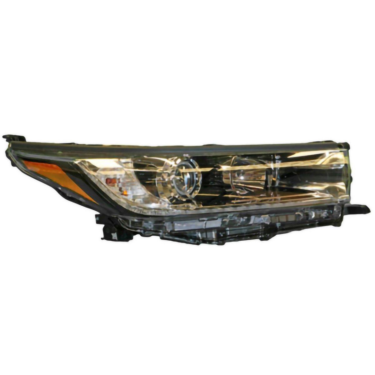 APG All Crash Halogen Head Lamp with Auto High Beam Driver Side OEM Suits Toyota Kluger Grande GSU50R/GSU55R 2016 On TKL-21033RHG