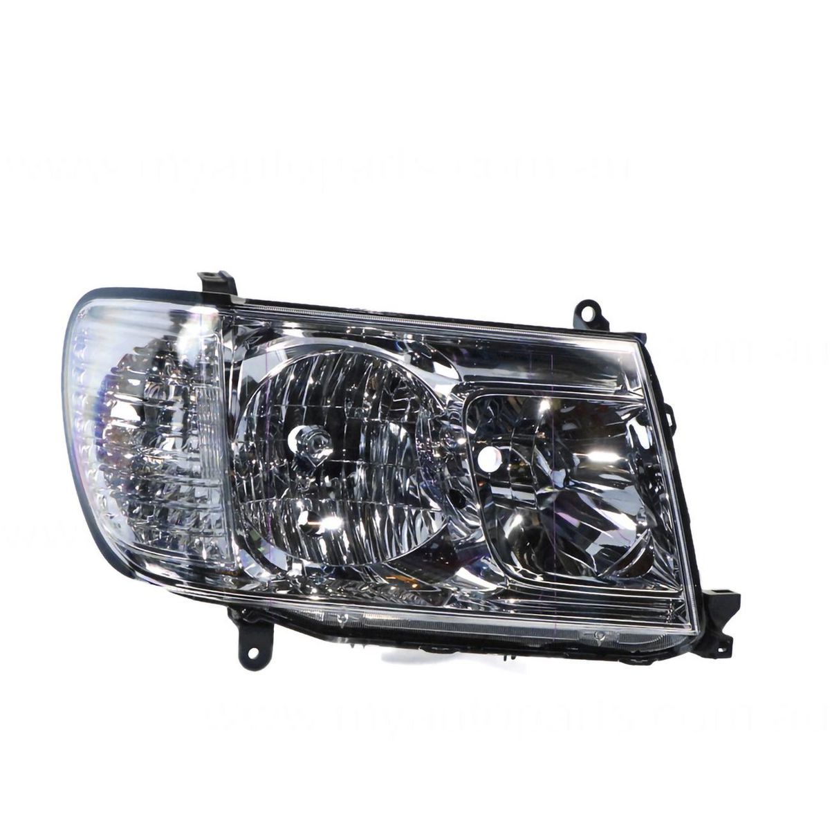 APG All Crash Head Lamp Drivers Side OEM Suits Toyota Landcruiser 100 Series 2005 to 2007 TLF-21032RHG