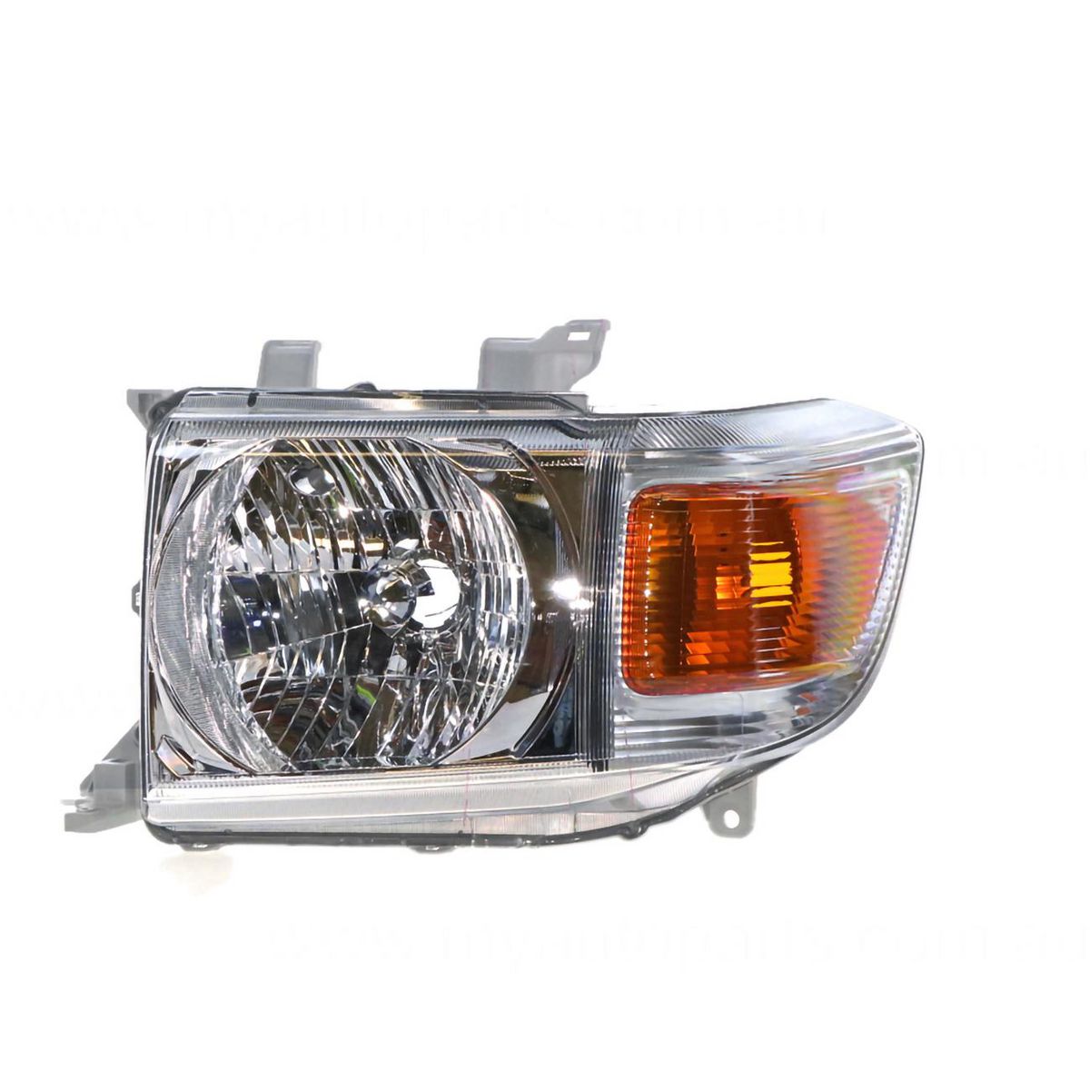 APG All Crash Head Lamp Passenger Side OEM suits Toyota Landcruiser 70 Series 2007 to 2016 TLG-21030LHG
