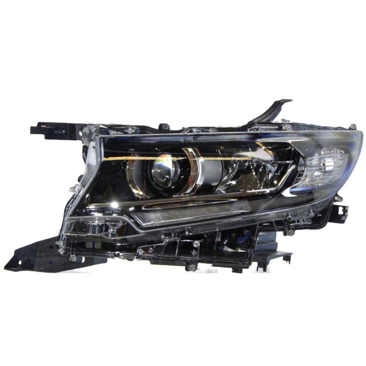 APG All Crash Bi-LED Head Lamp Passenger Side OEM suits Toyota Prado GDJ150R 2017 On TLI-21034LHG
